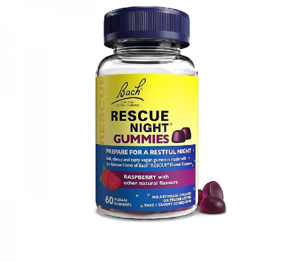 BACH RESCUE NIGHT GUMMIES 60 PAST GOMA4